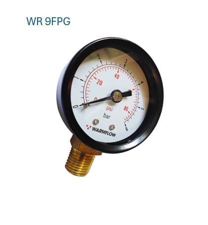 Warmflow Pressure Gauge