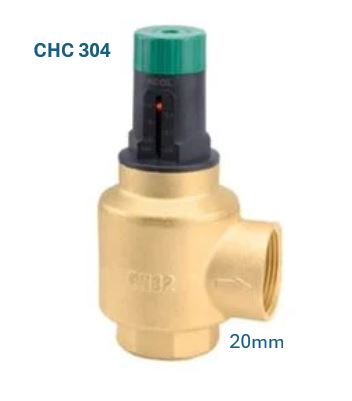 Differential Pressure bypass valve Ideal for Oil boiler system bypass application 20mm BSP