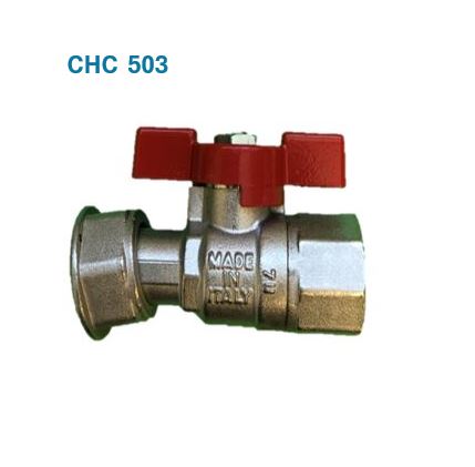 3/4' appliance swivel valve Red