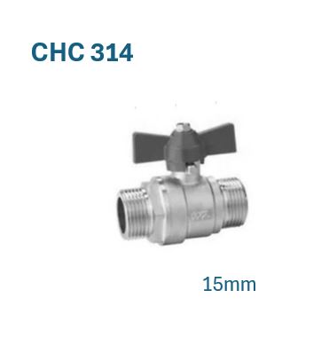 M/M Ball Valve 1/2''