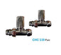 Pair Straight Chrome Towel rail Valve 15mm