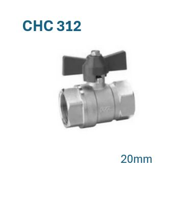 F/F Ball Valve 3/4"