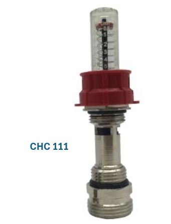 Flow meter assembly including seat
