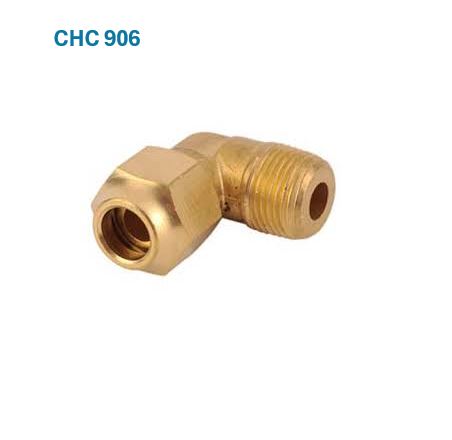 3/8" flare to 3/8" BSP angled