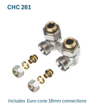 Angled  Radiator block valve