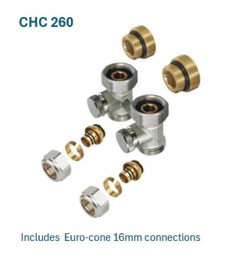 Straight Radiator block valve