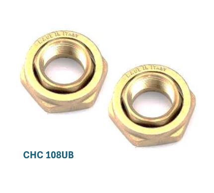 Brass Unions (Pair)