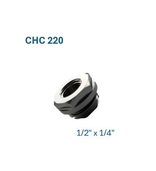 1/2" x 1/4" BSP Reducing plug bush