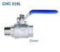 M/F Ball Valve 1"
