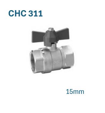 F/F Ball Valve 1/2"